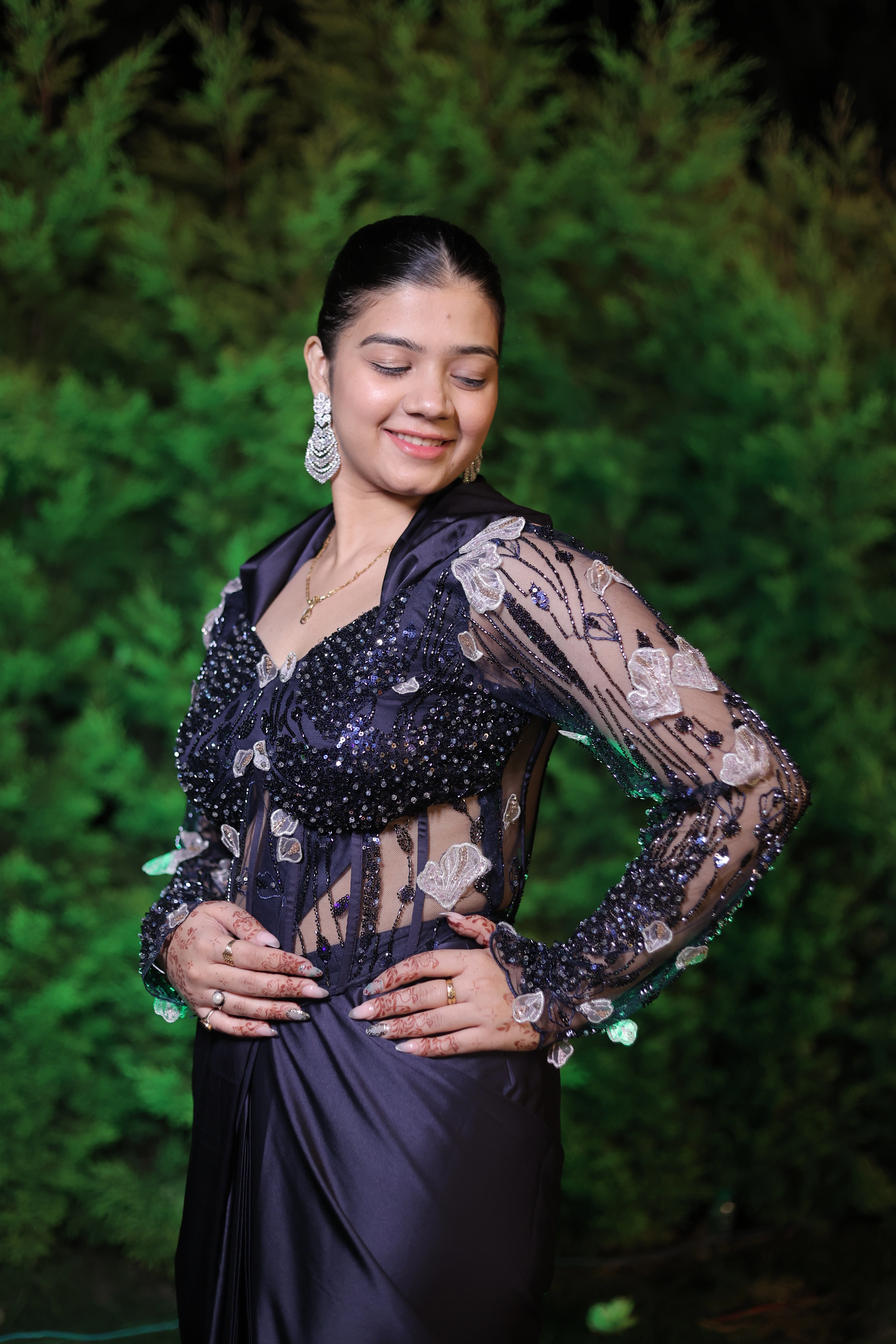 Drape Saree — Side