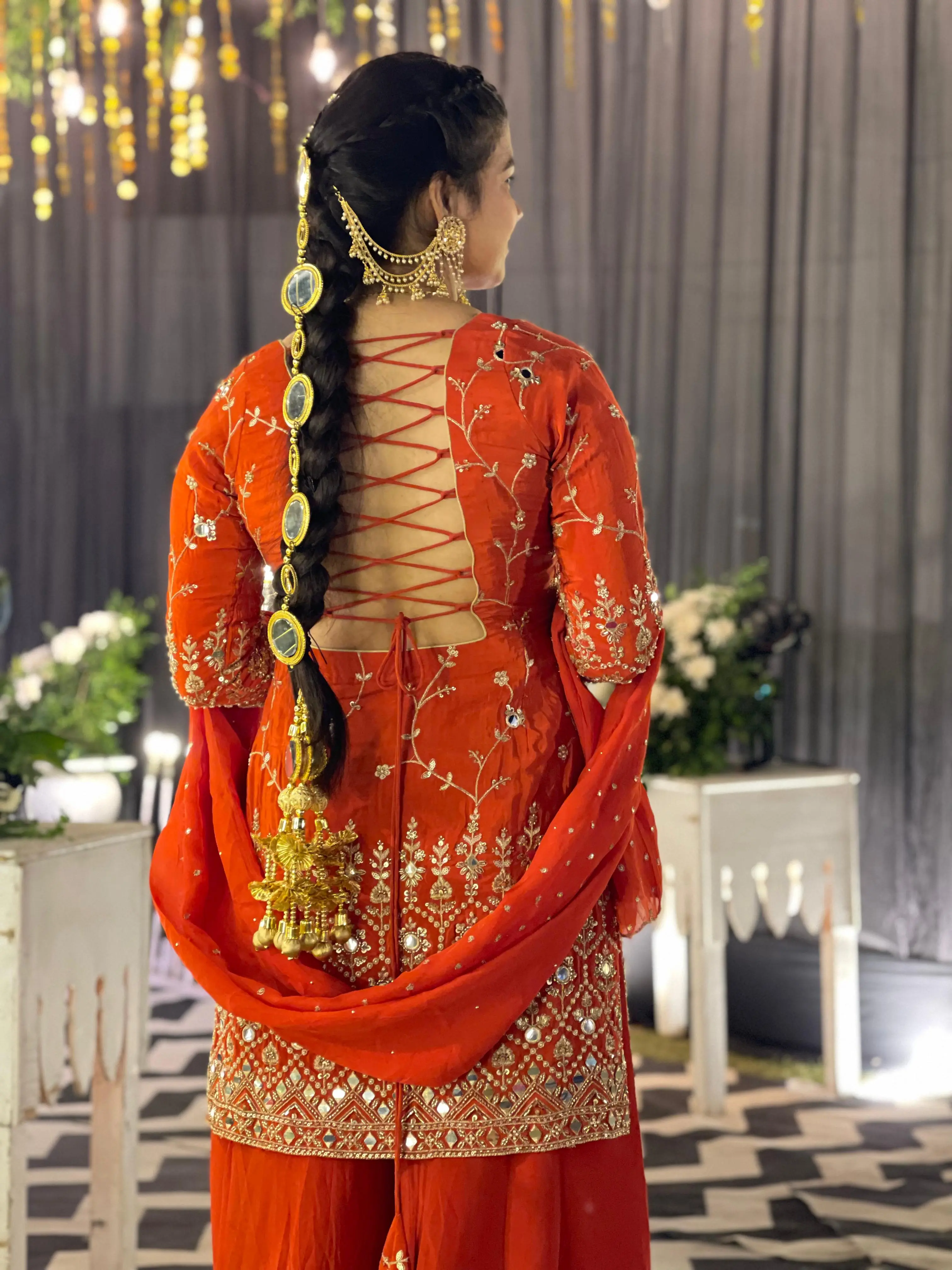 Red Suit — Back